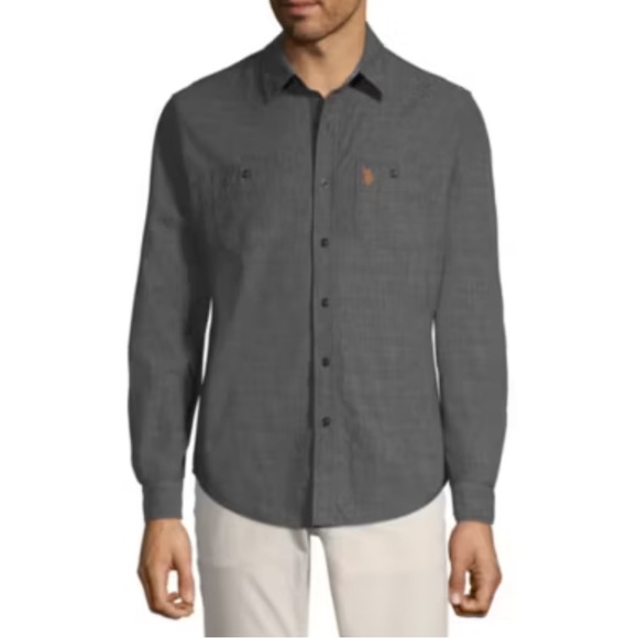 J. Crew Other - j.Crew men’s gray cotton button down shirt L L100-33